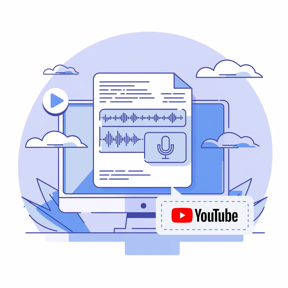 Transcribe YouTube videos to text in one click