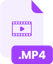 mp4 file supported